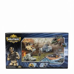 Military set - Two soldiers with light and sound, 3*AG13 package electric window box - Image 2