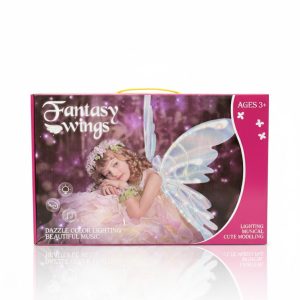 Vibrating light music little fairy fairy wings color box - Image 2