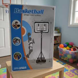 250CM basketball stand red color box - Image 1