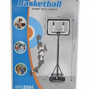 250CM basketball stand red color box - Image 3