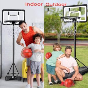 270CM basketball stand red color box - Image 4
