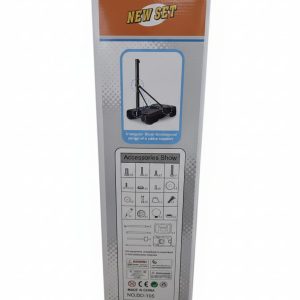 270CM basketball stand red color box - Image 7