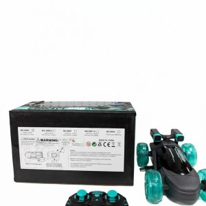 2.4G Luminous Wheel concept car (4 luminous wheels) Window box Red/Green (mixed) - Image 4