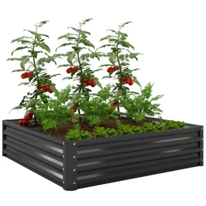 Raised Garden Bed Galvanized Steel Planter - Image 11