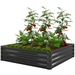 Raised Garden Bed Galvanized Steel Planter - Image 2