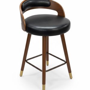Modern Kitchen Stool Brown - Image 1