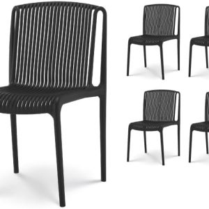 Outdoor Dining Room Chairs Easy to Stack Latest Styles - Image 1