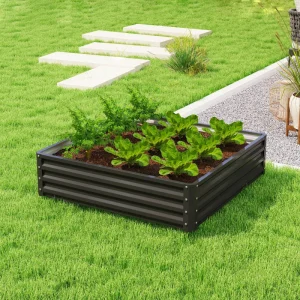 Raised Garden Bed Galvanized Steel Planter - Image 7