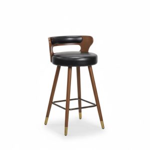 Modern Kitchen Stool Brown - Image 2