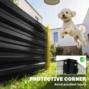 8 x 2.6 x 1.5ft Galvanized Raised Garden Bed, Reinforced Outdoor Planter Box with Open Bottom, Black - Image 9