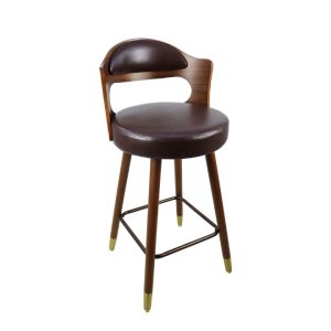 Modern Kitchen Stool Brown - Image 1