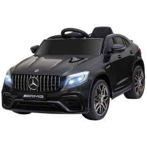 Aosom Officially Licensed Kids Ride-On Car 12V Electric Ride On Car Perfect Toy Gift with Remote Control Suspension Wheel, Black - Image 11