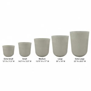 Modern Indoor & Outdoor Plant Pot - 5 Pcs - Image 7
