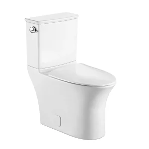 One-piece toilet with elongated bowl - Image 5