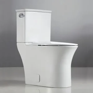 One-piece toilet with elongated bowl - Image 3