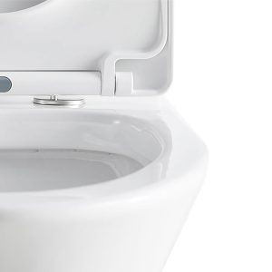 One-piece toilet with elongated bowl - Image 8