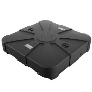 PURPLE LEAF Offset Patio Umbrella Base Sand/Water Filled Square - Image 1