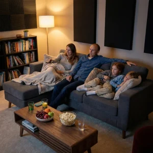 HOMCOM Sectional Sofa with Changeable Chaise Lounge, 3 Seat L-Shaped Small Space Sofa, Upholstered Couch for Small Space, Dark Grey - Image 8