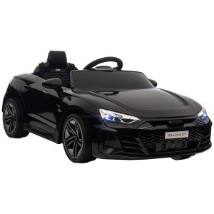 Aosom Ride-On Toy On Car with Remote Control, 12V 3.1 MPH Electric Ride for Kids w/ Suspension System, Horn Honking, Black - Image 14