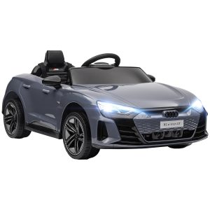Aosom Ride-On Toy On Car with Remote Control, 12V 3.1 MPH Electric Ride for Kids w/ Suspension System, Horn Honking, Grey - Image 21