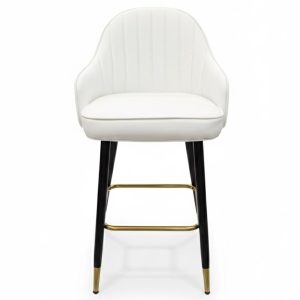 Bar stool - white - Image 1