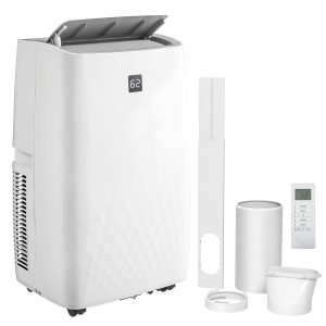 HOMCOM 12000 BTU Portable Air Conditioner, AC Unit with Cool, Dehumidifier, Fan, 550 Sq. ft, 24H Timer On Off, Window Kit - Image 11