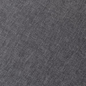 HOMCOM L-shaped Sofa, 3 Seater Couch with Ottoman, Corner Sofa with Thick Padded Cushion and Wood Legs, Dark Grey - Image 9