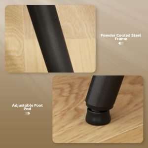 HOMCOM Set of 4 Modern Dining Chairs, Velvet Upholstered Kitchen Chairs with Steel Legs for Living Room, Cream White - Image 15