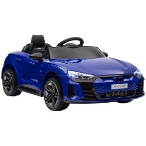 Aosom 12V Audi RS e-tron GT Licensed Kids Ride on Car, Battery Powered Electric Car with Remote Control, Navy Blue - Image 11