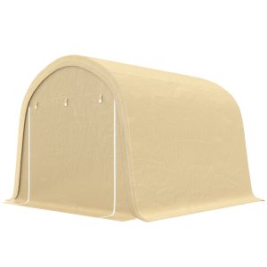 Outsunny 10' x 10' Outdoor Storage Tent, Heavy Duty and Waterproof Portable Shed for Bike, Motorcycle & Garden Tools - Image 2