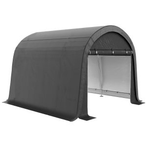 Outsunny 10' x 10' Outdoor Storage Tent, Heavy Duty and Waterproof Portable Shed for Bike, Motorcycle & Garden Tools - Image 18