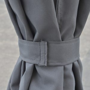 Outsunny 10' x 13' Outdoor Hardtop Pergola PC Roof Gazebo Party Tent Garden Sun Shelter UV protection with Curtains - Image 14