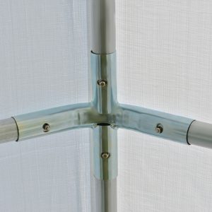 Outsunny 20’ x 10’ Heavy Duty Party Tent Outdoor Carport Canopy Shelter Gazobo with Sidewall, Zipper Door and Windows, White - Image 10