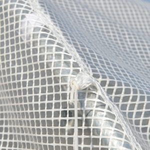 Outsunny 26' x 10' x 6.6' Large Walk in Tunnel Greenhouse Garden Plant Seed Green House Premium Steel Frame - Image 10