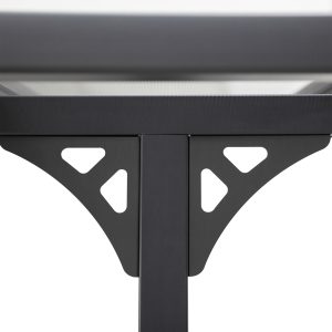 Outsunny Outdoor Pergola with Adjustable Height, 14ft x 10ft Outdoor Hardtop Pergola Gazebo, Restaurants & Homes, Grey - Image 12