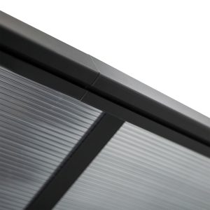 Outsunny Outdoor Pergola with Adjustable Height, 14ft x 10ft Outdoor Hardtop Pergola Gazebo, Restaurants & Homes, Grey - Image 10