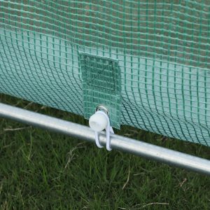 Outsunny Walk-in Greenhouse 20x10x7ft Heavy Duty Outdoor Backyard Seed Plant Vegetables Grow Warm House Green - Image 10