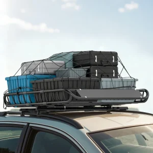 Roof Rack Cargo Carrier Basket, 330LBS Heavy Duty Roof Basket, 46" x 36" x 4.5" Rooftop Cargo Carrier for SUV, Truck - Image 10